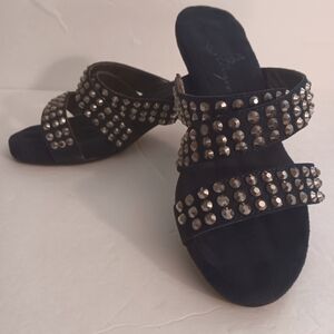 Joan Boyce Suede Sandal